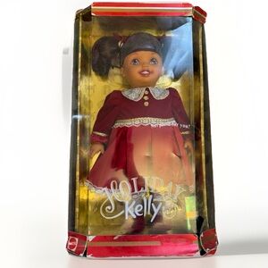 Holiday Kelly African American 16" Barbie Sister 2000 Brunette Hair #28500 NIB